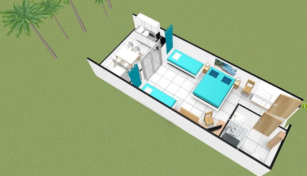 公寓式酒店 Residence Les Cayalines 圣吕斯